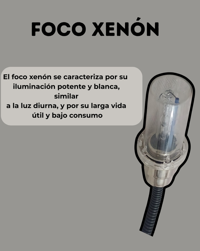 FOCO MOTO HID H4 XENON 60000K