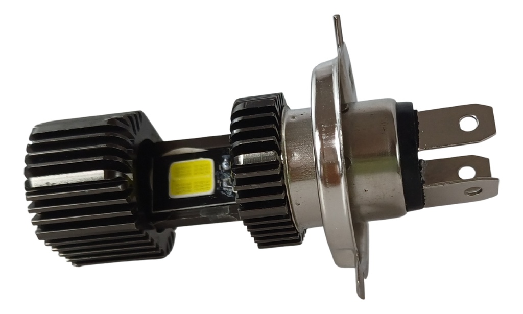 FOCO MOTOCICLETA H4 GREY LUZ LED ALTA/BA
