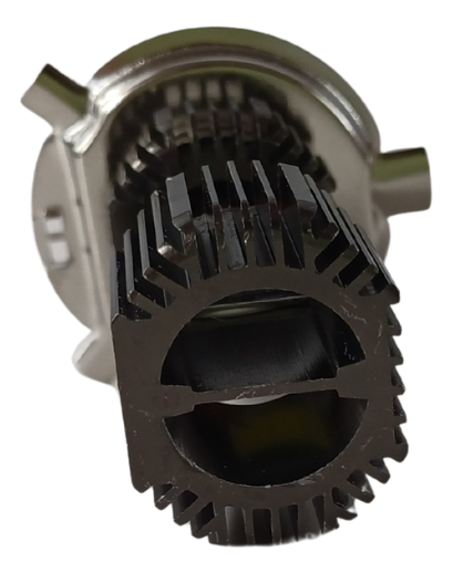 FOCO MOTOCICLETA H4 GREY LUZ LED ALTA/BA