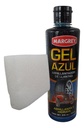 LIMPIADOR ABRILLANTADOR GEL AZUL 500 ML MARGREY + ESPONJA BLANCA LIMPIADOR