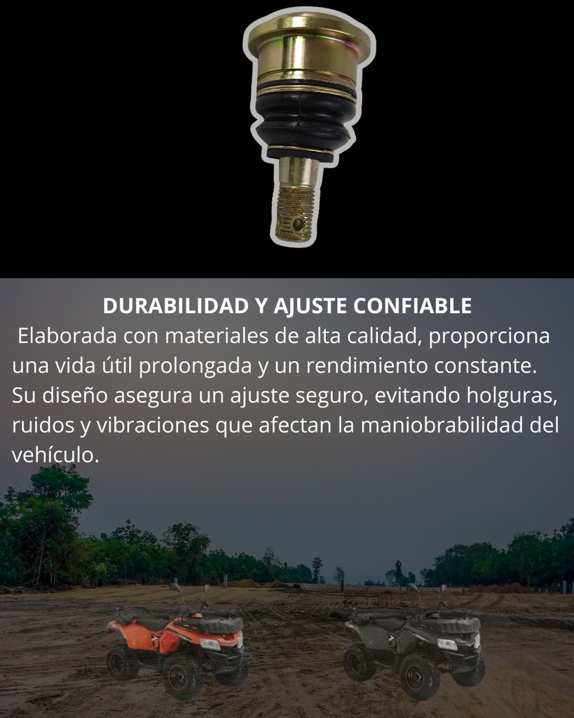 ROTULA HORQUILLA INF ATV150SP 11-12,ATV200,ATV180