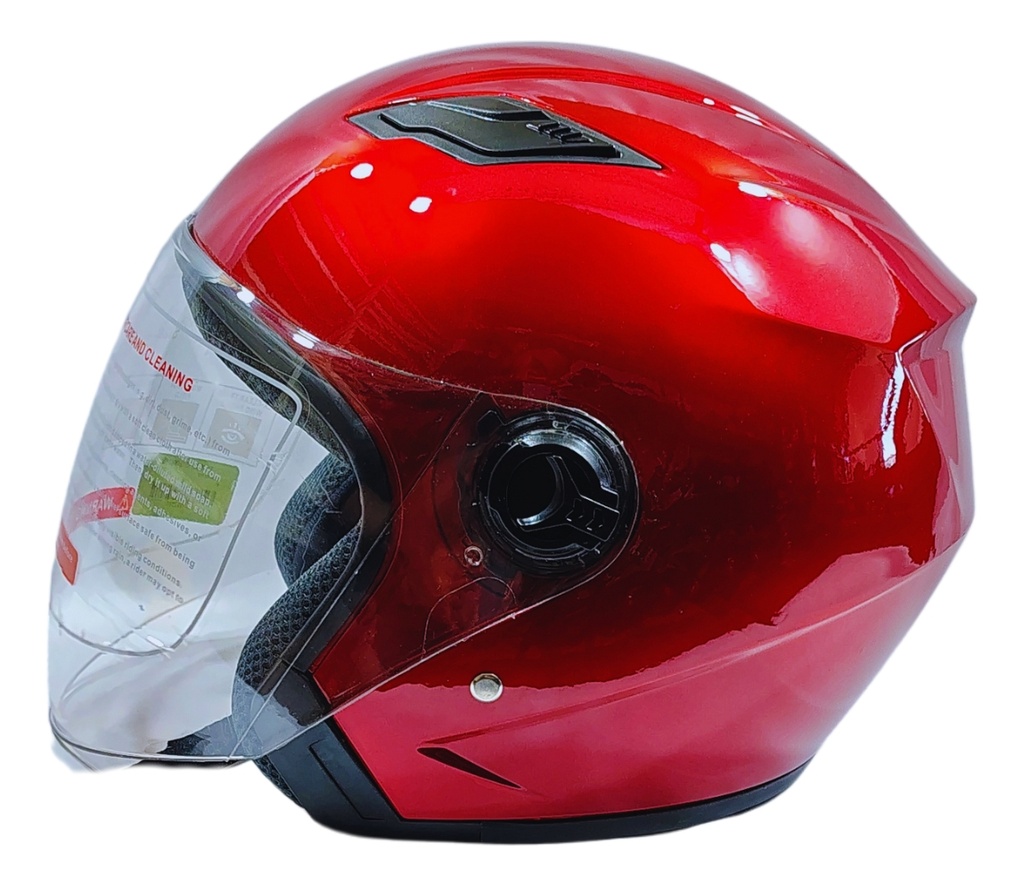 CASCO GEN ABIERTO C/VISERA ROJO G