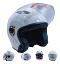 CASCO GEN ABIERTO C/VISERA ROJO G