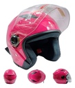 CASCO GEN ABIERTO C/VISERA ROJO G