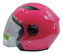 CASCO GEN ABIERTO C/VISERA ROJO G