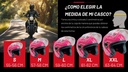 CASCO GEN ABIERTO C/VISERA ROJO G