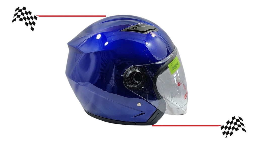 CASCO GEN ABIERTO C/VISERA ROJO G