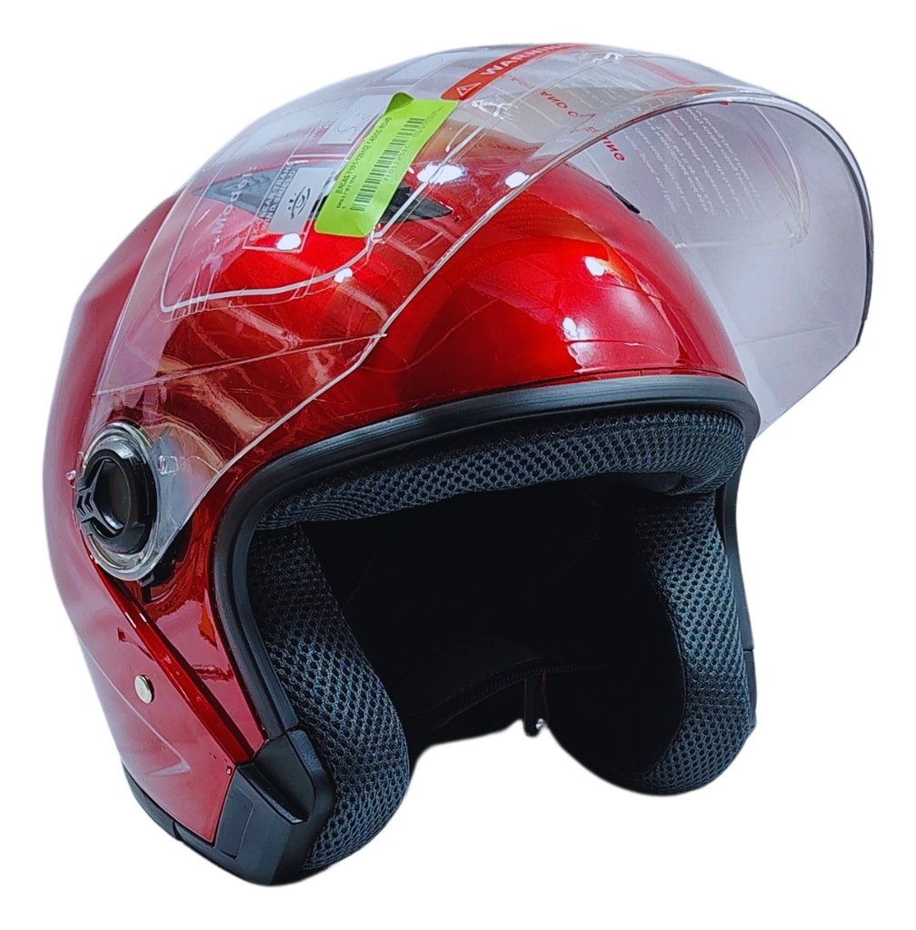 Casco Para Moto Generico Abierto Con Visera