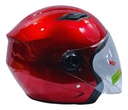 Casco Para Moto Generico Abierto Con Visera