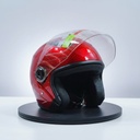 Casco Para Moto Generico Abierto Con Visera