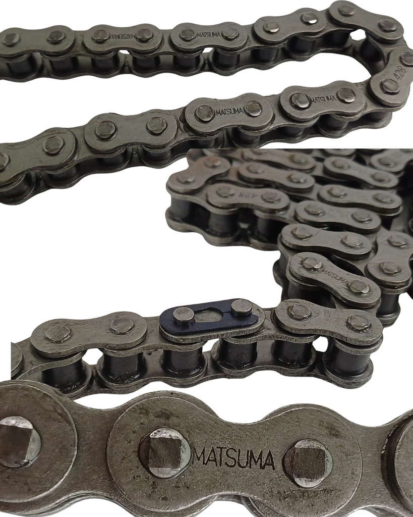 CADENA MOTO 428-136L ESLABONES