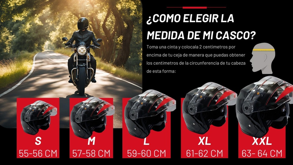 CASCO 3/4 DOBLE MICA MOD. EUROPEO ROSA S