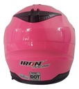 CASCO 3/4 DOBLE MICA MOD. EUROPEO ROSA S