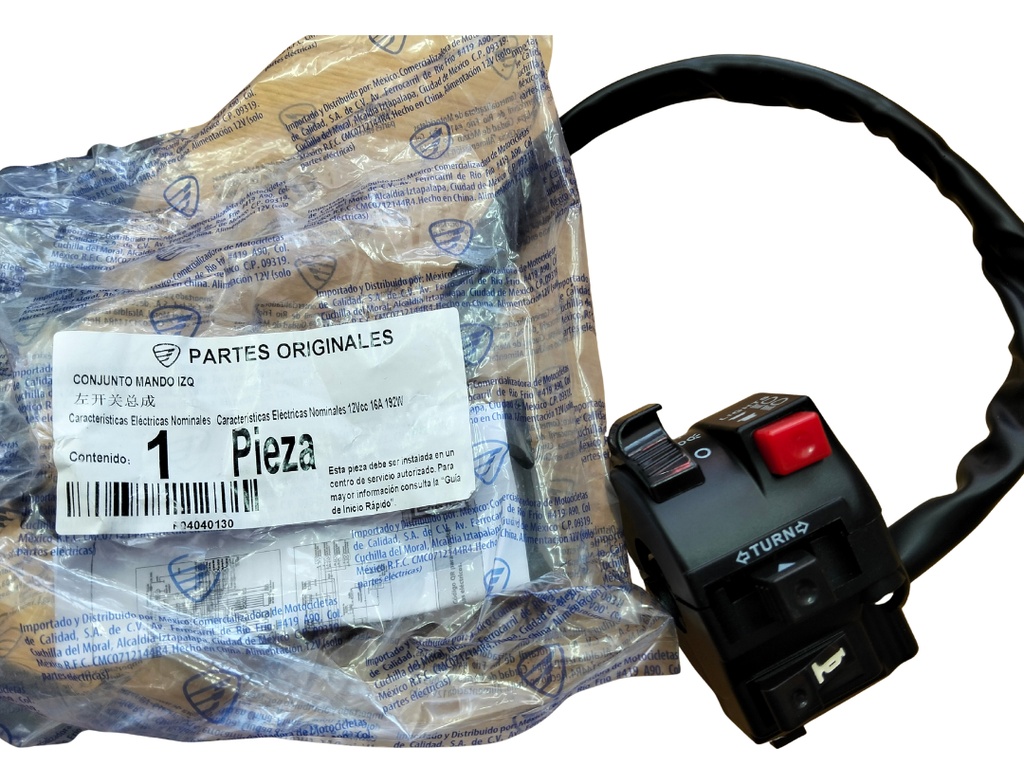 CONJUNTO MANDO IZQ DM200, DM200 SPORT, DM250