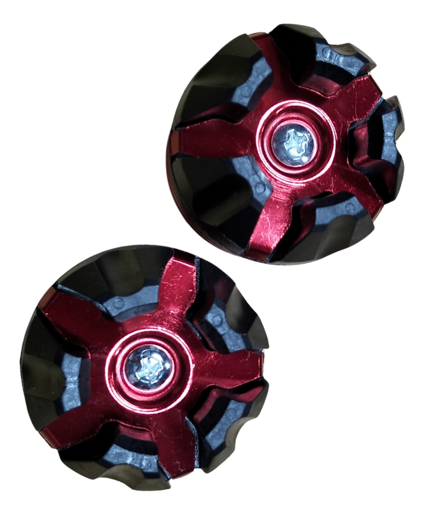 PROTECTOR SLIDER P/MOTO UNIVERSAL ROJO