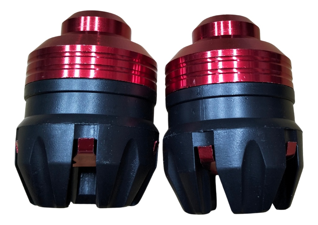 PROTECTOR SLIDER P/MOTO UNIVERSAL ROJO