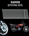 RAYO JGO/36PZ 9G-170 CG125 DELANTERO,RXZ-100,RX-115