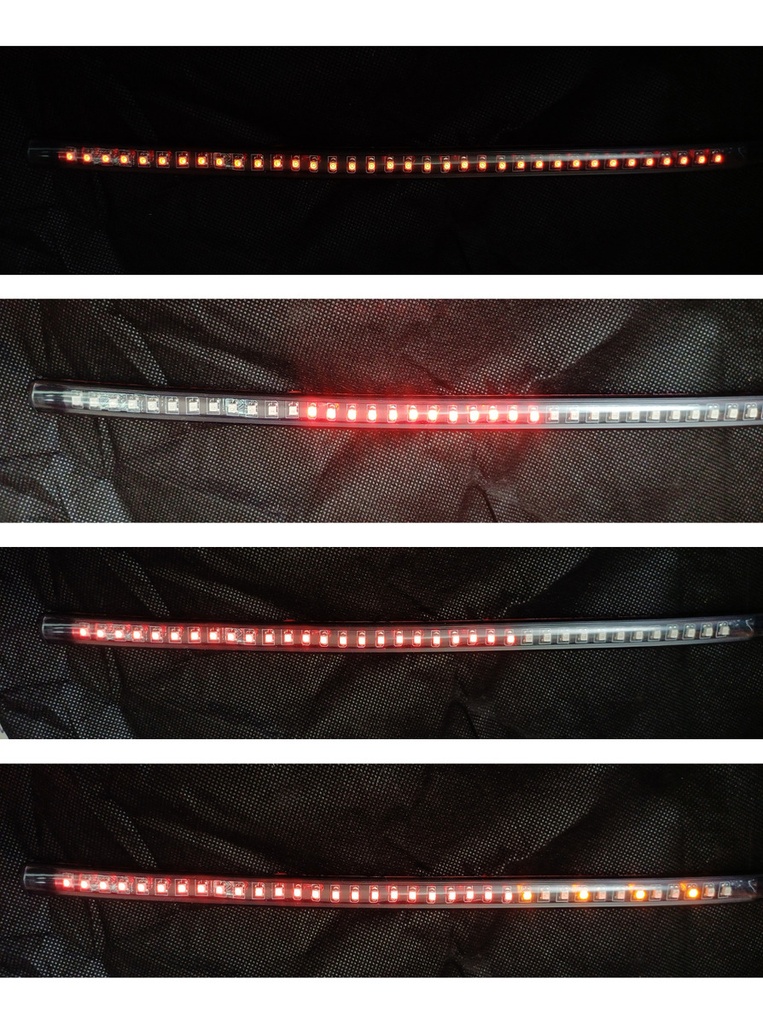 TIRA LED DIRECCIONAL 36SMD ROJO/AMARILLO ALTO/BAJO