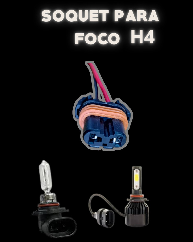 SOQUET PARA FOCO 9005 Y 9006
