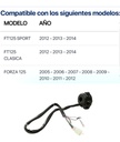CONJUNTO DE MANDO DERECHO FORZA125, FT125,
