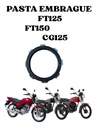 PASTA EMBRAGUE JGO FT125/FT150/CG125