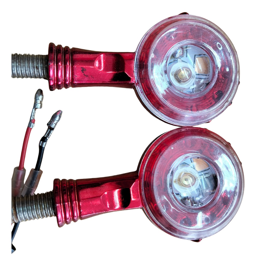 DIRECCIONAL MOTO LED ROJA