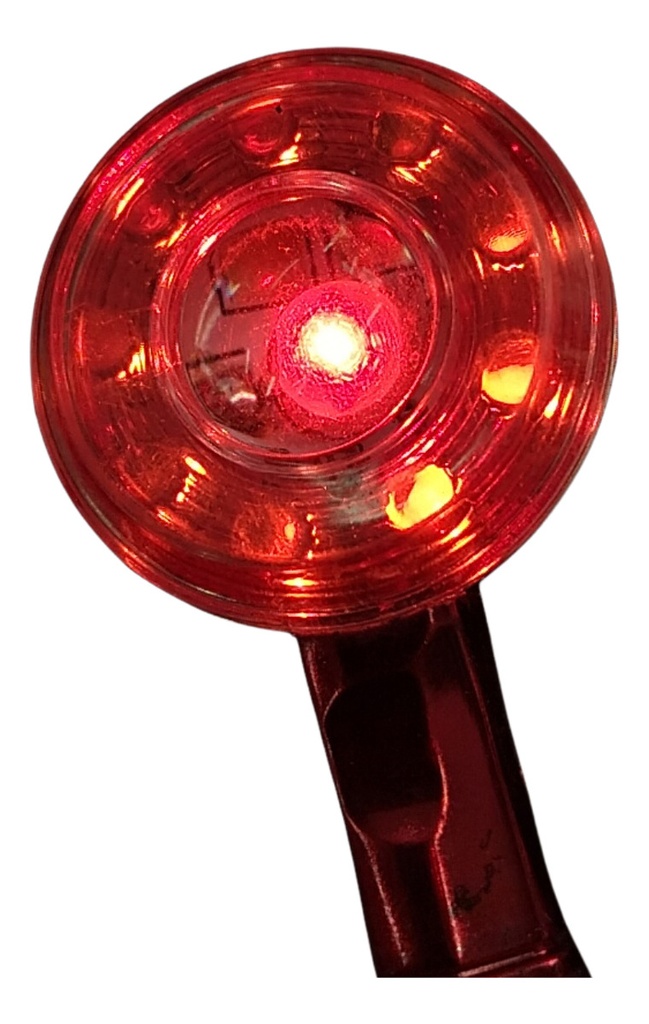 DIRECCIONAL MOTO LED ROJA