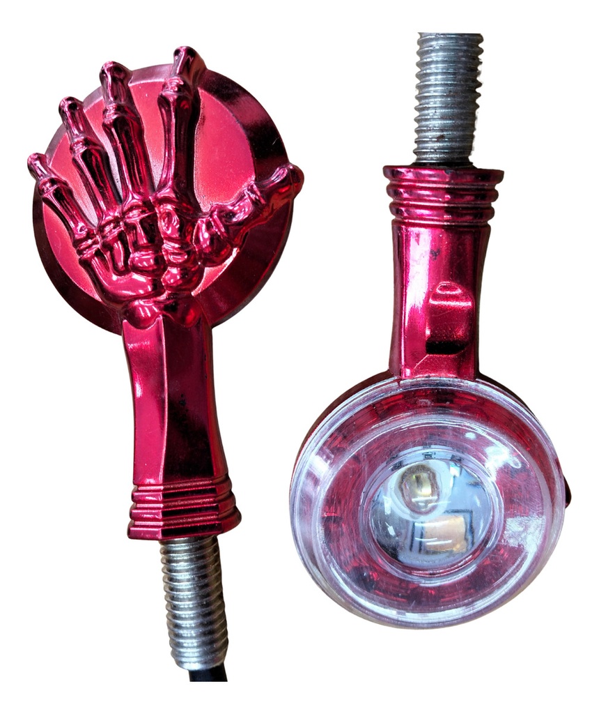 DIRECCIONAL MOTO LED ROJA