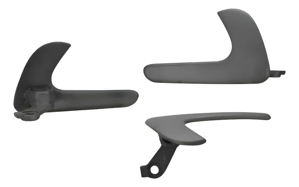 MANIJA INTERIOR VW POINTER 00-05  GRIS ZINC SOLO REPUESTO Derecho Delantera/Trasera  