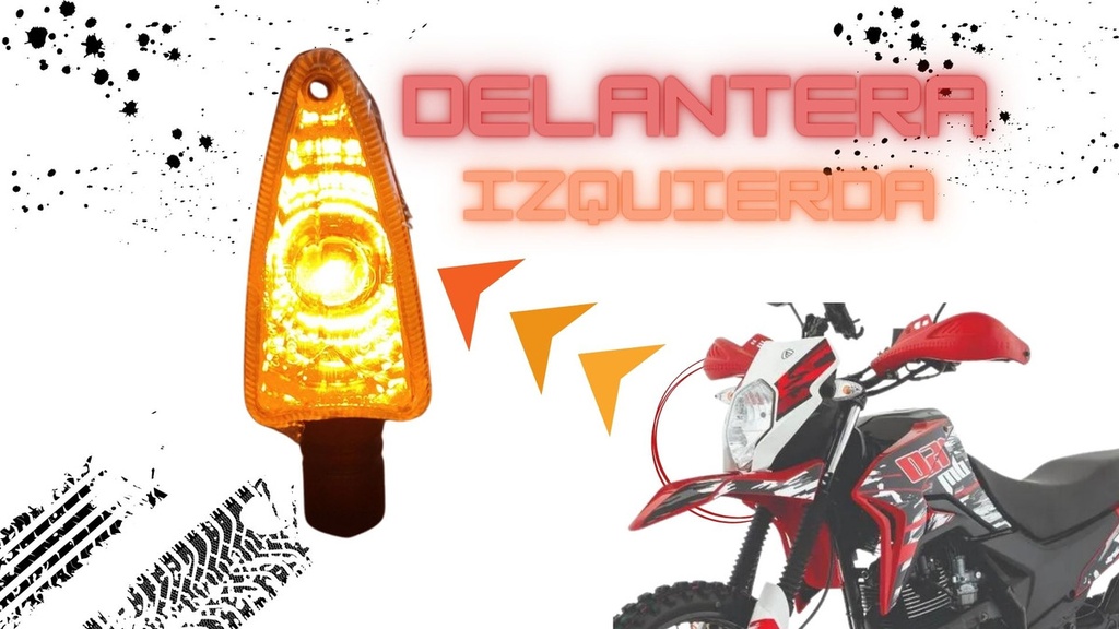 DIRECCIONAL DELANTERA DERERECHA ITALIKA DM150