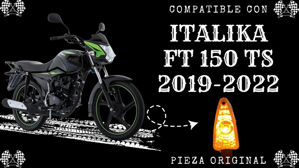 DIRECCIONAL DELANTERA DERERECHA ITALIKA DM150