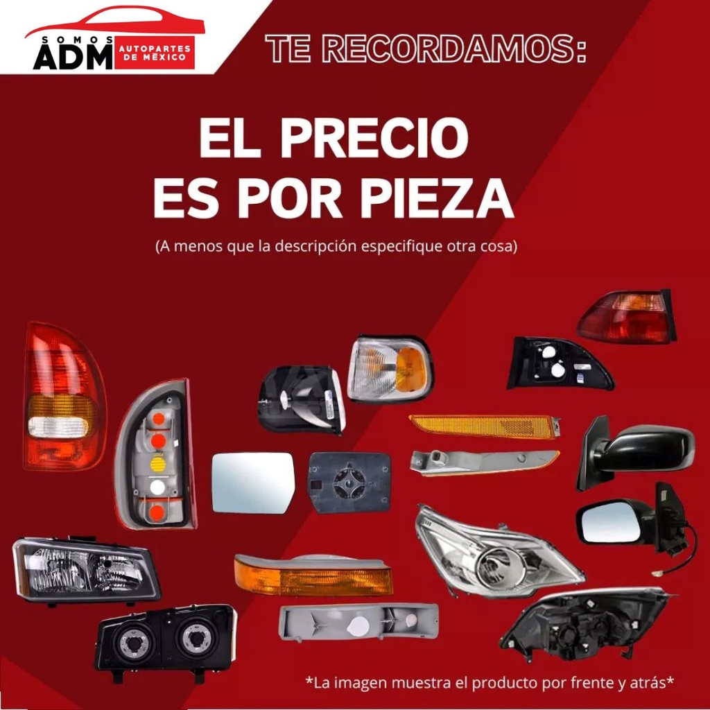 TOLVA SALPICADERA NS VERSA 20-22 SENSE/ADVANCE/EXCLUSIVE/PLATINUM L4 4 CILINDROS 1.6L 4 PUERTAS DER