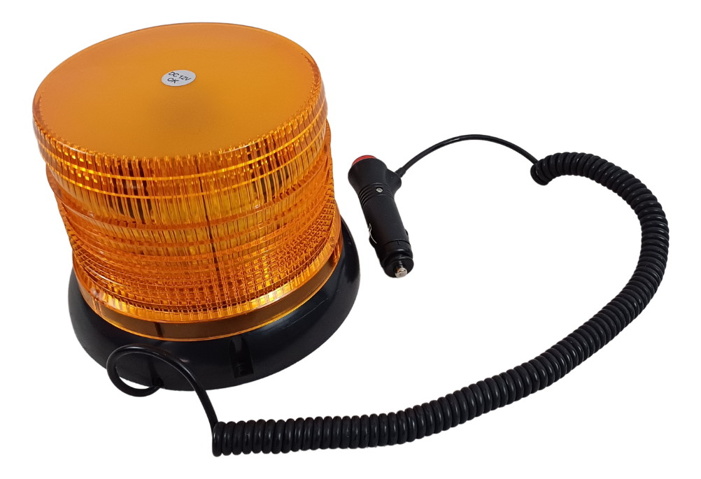 Torreta Grande Led Con Iman Varias Funciones Ambar