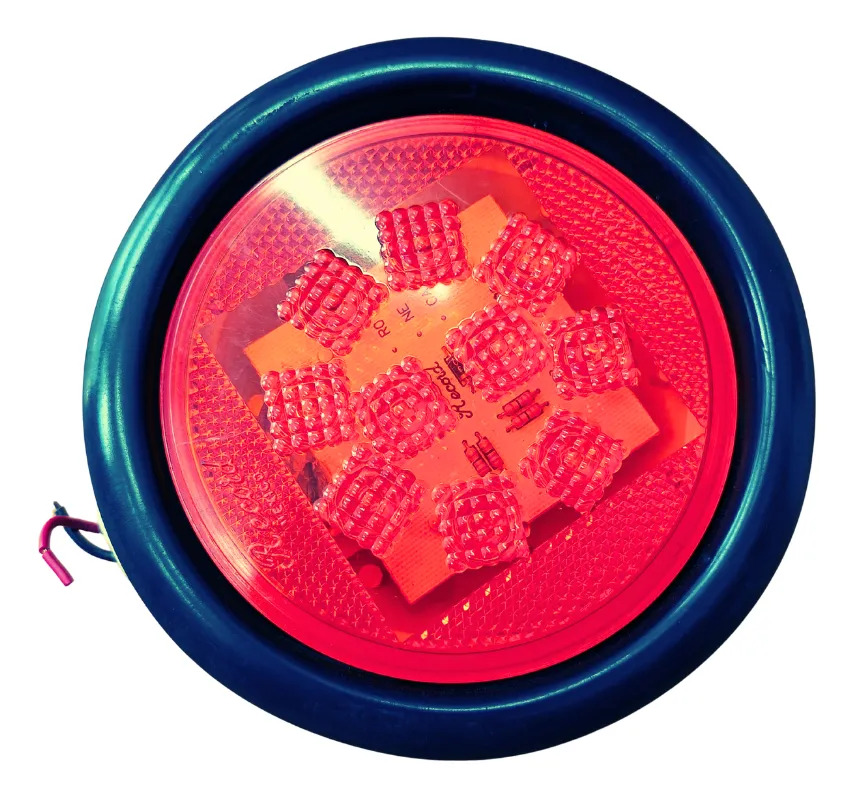 PLAFON EMBUTIDO HULE 4" 10 LEDS FIJO RJ