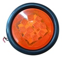 PLAFON EMBUTIDO HULE 4 10 LEDS FIJO AMB 