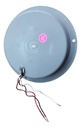PLAFON FIJAR 4" GRIS 10 LEDS MOV ROJO