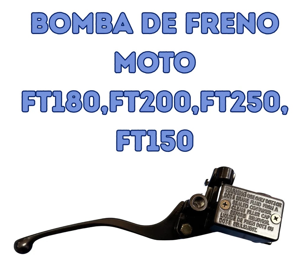 BOMBA FRENO DERECHA ITALIKA RT-FT180,FT200,FT250