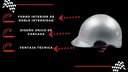 CASCO 1/2 CACHUCHA ABS DE ALTO IMPACTO CALIDAD ISO (L)