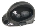 CASCO 1/2 CACHUCHA NEGRO BRILLO=MSD-300-NB (L)