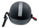 CASCO 1/2 CACHUCHA NEGRO BRILLO=MSD-300-NB (L)