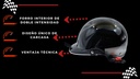 Casco 1/2 Cachucha M-l Alto Impacto