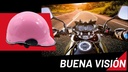 CASCO 1/2 CACHUCHA ROSA =MSD-300-ROSA (L)