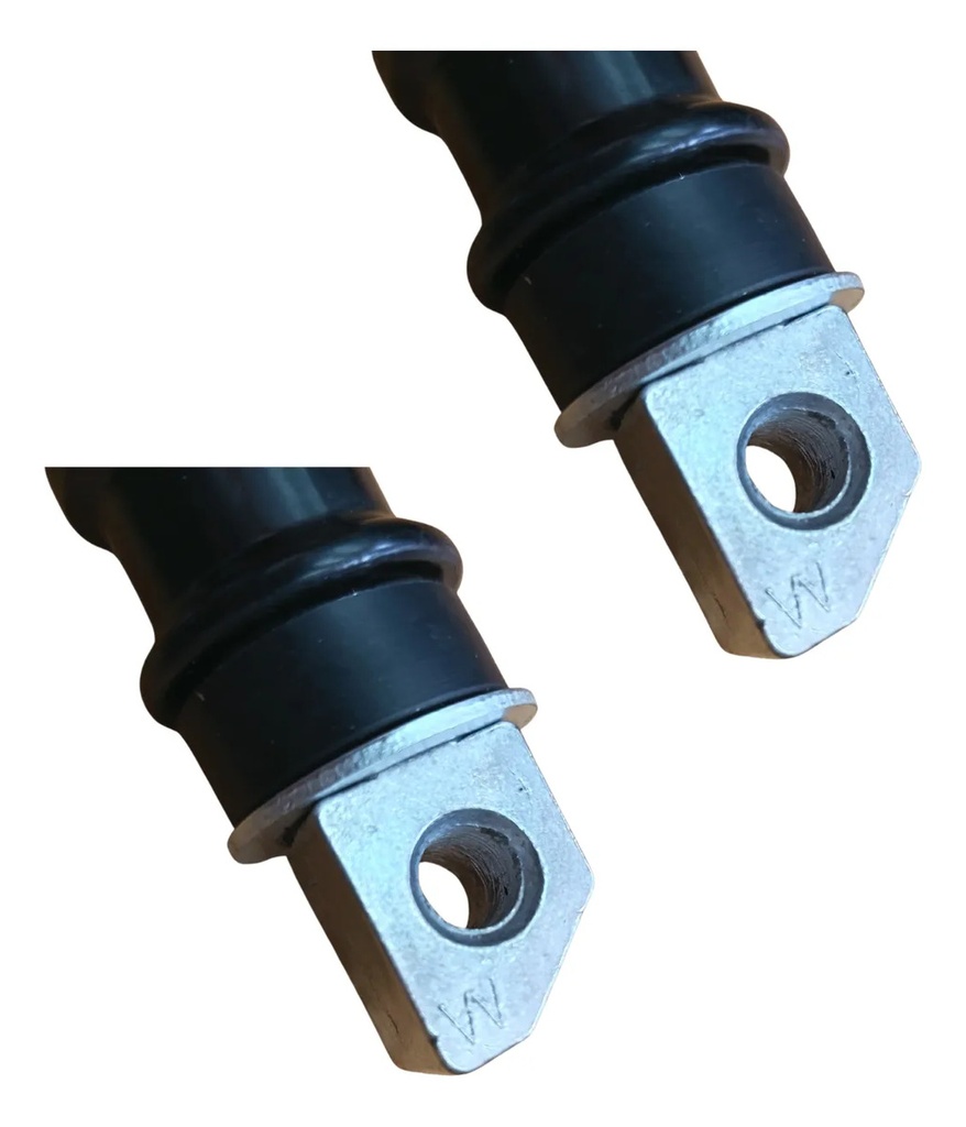 POSAPIE JGO TRASERO UNIVERSAL ALUMINIO MSD-816 PLATA