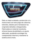 CUBIERTA LATERAL GN125 JGO