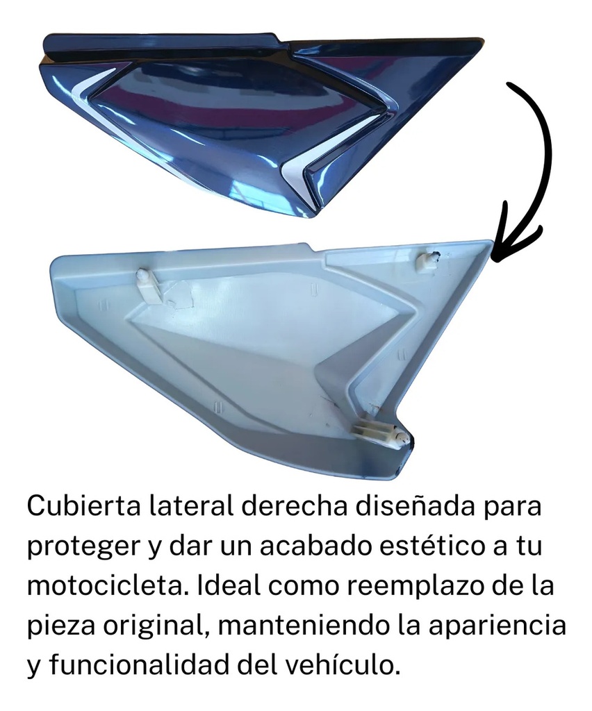 CUBIERTA LATERAL DERECHA DT125 FT125TS