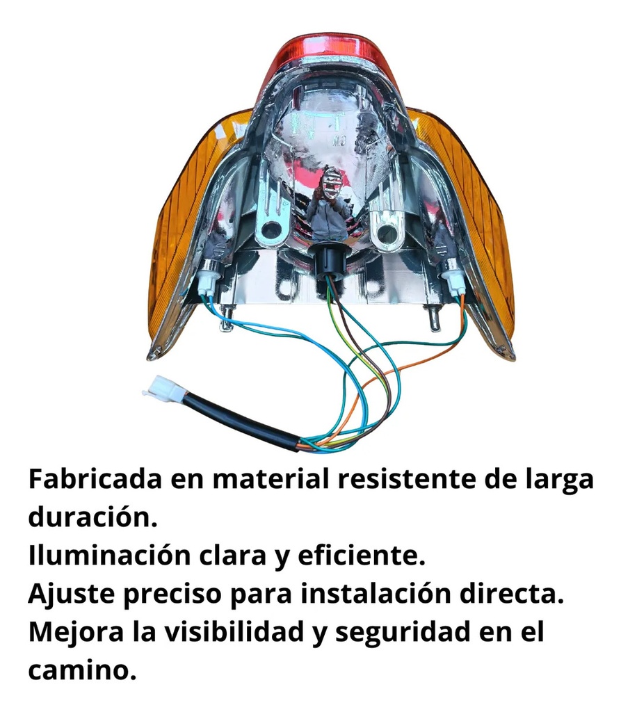 CALAVERA STOP TRASERA COMPLETA DINAMO METRO110