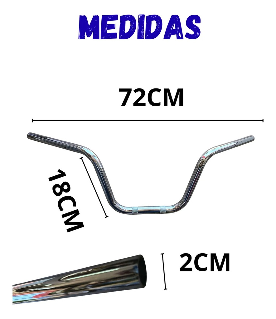 MANUBRIO MOTO TRABAJO ITALIKA FT150 2009