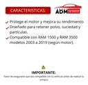 FILTRO AIRE CHRY RAM 1500 3500 2003-2019