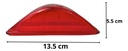 MICA PLAFON LATERAL FAMSA ROJO
