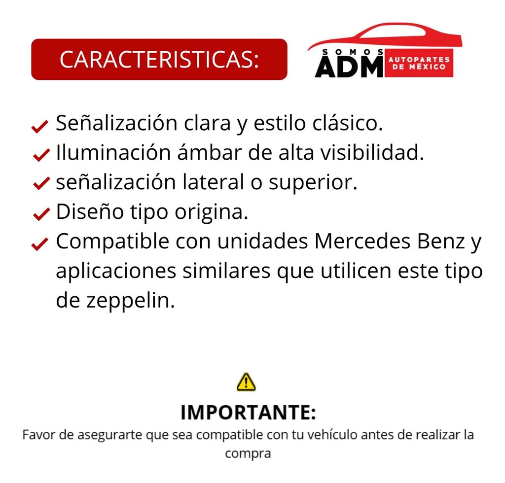 ZEPELIN MERCEDES BENZ AMBAR